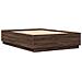 Giroletto Luci Led Rovere Marrone 150x200 Cm Legno Multistrato - Foto miniatura 3