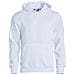 Basic Hoody Junior Bianco 120 - Foto miniatura 1