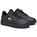 Retro Basket Leisure Trainers Sneakers Pelle Scarpe Donna Nero Eu 37, En0en02505 Bds - Foto miniatura 1