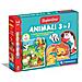 Montessori Sapientino Animali 3 In 1 Tessere Sagomate E Schede Illustrtate Gioco Educativo - Foto miniatura 1