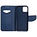 Custodia A Libro Book Cover Case Per Apple Iphone 16 Plus Red-navy - Foto miniatura 4