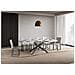 Tavolo allungabile 90x140/244 cm Plaker bianco frassino gambe antracite - Foto miniatura 3