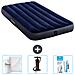 Set Materassino Gonfiabile - 191x99x25 Cm - Blu - Include Accessori Coordinati Cb3 - Foto miniatura 1
