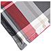 Cuscino Per Sdraio Rosso A Quadri (75+105) x50x4 Cm - Foto miniatura 5