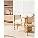 Set Di 2 Sedie Da Pranzo Ozella Legno Marrone /beige - Foto miniatura 1