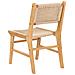 Set Di 2 Sedie Da Pranzo Ozella Legno Marrone /beige - Foto miniatura 5
