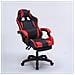 Altair Sedia Da Gioco Ergonomica Nera E Rossa - Foto miniatura 4