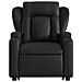 Poltrona Alzapersona Reclinabile Massaggio Nero Similpelle - Foto miniatura 9