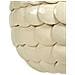 Lampadario Maskeliya Guscio Di Cocco Beige - Foto miniatura 6