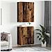 Credenza Legno vecchio 69,5 x 34 x 180 cm Legno multistrato - Foto miniatura 4