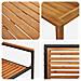 Set da Pranzo per Giardino 7 pcs Nero Poly Rattan - Foto miniatura 9