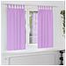 Tende con tende 2 pcs Viola 175x140cm Poliestere - Foto miniatura 2