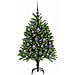 Albero di Natale con 150 LED con supporto Verde 120 cm PE - Foto miniatura 3
