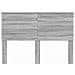 Testiera con testiera Grigio Sonoma 140 cm Legno multistrato - Foto miniatura 4
