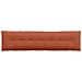 Cuscino per Schiena Rosso Arancio 200 x 50 cm Tessuto in Cords - Foto miniatura 6