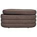 Panca Contenitore Dartford In Teddy Marrone 103 Cm - Foto miniatura 2