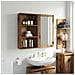 Armadio da bagno a muro Legno vecchio 40 x 14 x 70 cm - Foto miniatura 4