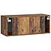 Mobile Porta TV da Muro Legno antico 78,5 x 31 x 30 cm - Foto miniatura 6