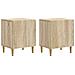 Armadio da Notte 2 pcs Rovere Sonoma 43 x 34,5 x 50 cm - Foto miniatura 1