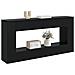 Tavolo consolle Nero 155 x 29 x 74 cm Legno ingegnerizzato - Foto miniatura 3