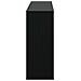 Tavolo consolle Nero 155 x 29 x 74 cm Legno ingegnerizzato - Foto miniatura 6