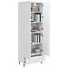 Set di armadi 2 pcs Bianco Lucido 66 x 34,5 x 95 cm - Foto miniatura 2