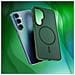 Custodia Samsung Galaxy S26, Verde Semi-trasparente, 3mk Smoke Magcase - Foto miniatura 4