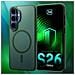 Custodia Samsung Galaxy S26, Verde Semi-trasparente, 3mk Smoke Magcase - Foto miniatura 1