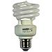 Lampadina fluorescente luce calda 2700K E27 W20 V230 5Pz - Foto miniatura 1
