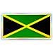 Adesivo Sticker 3D Bandiera Jamaica, 88 x 40 mm - Foto miniatura 1
