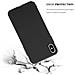 Custodia Compatibile Con Apple Iphone Xs Max In Frosty Nero - Hard Case Coperchio Protettivo In Frosted Look Contro I Graffi E Gli Urti - Foto miniatura 4