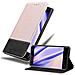 Custodia Compatibile Con Nokia 5 2017 In Oro Rosato Nero - Coperchio Protettiva Con Chiusura Magnetica, Funzione Stand E Tasca Per Le Carte - Foto miniatura 1