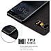 Custodia Compatibile Con Nokia 5 2017 In Oro Rosato Nero - Coperchio Protettiva Con Chiusura Magnetica, Funzione Stand E Tasca Per Le Carte - Foto miniatura 5
