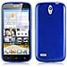 Custodia Compatibile Con Huawei Ascend G610 In Blu - Coperchio Protettivo In Silicone Tpu Flessibile Con Design Spazzolato - Foto miniatura 1