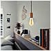 Lampadina Filament Gold Oro In Vetro, 6,4x6,4 X 14,5 Cm, 1 X E27, 4w, 400lm, 2000k, 240v - Foto miniatura 4