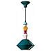 Lampada A Sospensione Decò H56 C2510-vpe Colore Blu - Foto miniatura 1