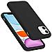 Custodia Compatibile Con Apple Iphone 11 6.1 In Liquid Nero - Coperchio Protettivo In Silicone Tpu Flessibile - Foto miniatura 1