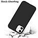 Custodia Compatibile Con Apple Iphone 11 6.1 In Liquid Nero - Coperchio Protettivo In Silicone Tpu Flessibile - Foto miniatura 7