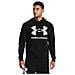 Rival Fleece Big Logo Hoodie, Uomo, Nero, Felpe, Numero: S Eu - Foto miniatura 7