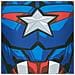 Avengers Ragazzi Capitan America Del Costume Da Bagno Et 18 A 24 Mesi - Foto miniatura 2