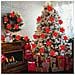 Stelle Di Natale Fiori Artificiali Decorazioni Natalizie Confezione Da 12 Rosso - Foto miniatura 18