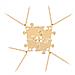 Collana Puzzle Per Best Friends Confezione Da 4 Gold - Foto miniatura 8