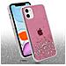 Custodia Compatibile Con Apple Iphone 11 Pro In Rosa Con Glitter - Coperchio Protettivo In Silicone Tpu Flessibile Con Glitter Scintillanti - Foto miniatura 3