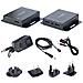 HDMI Extender via Ethernet 4K 30Hz / 40m o 1080p / 70m, Kit Extender HDMI via CAT6/CAT5, Estensione HDMI su IP con Power over Cable (PoE), Kit Trasmattitore e Ricevitore HDMI con IR e alimentatore singolo - Foto miniatura 9