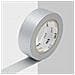 Nastro Adesivo Decorativo Monocolore - Argento - 1,5 Cm X 7 M - Foto miniatura 1