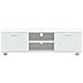 Mobile Porta Tv Bianco 140x40,5x35 Cm In Legno Multistrato - Foto miniatura 4