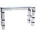 Set Di Mobili Da Bar Ldw (tavolo 180x60 Cm + 6 Sgabelli, Colore Bianco) Drohobycz - Foto miniatura 3