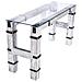 Set Di Mobili Da Bar Ldw (tavolo 180x60 Cm + 6 Sgabelli, Colore Bianco) Drohobycz - Foto miniatura 4