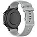 Cinturino Per Orologio In Silicone Garmin Venu 2s, Garmin Vivomove 3s Grey 18 Mm - Foto miniatura 3