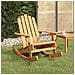 Sedia a Dondolo Adirondack in Legno Massello di Acacia - Foto miniatura 1